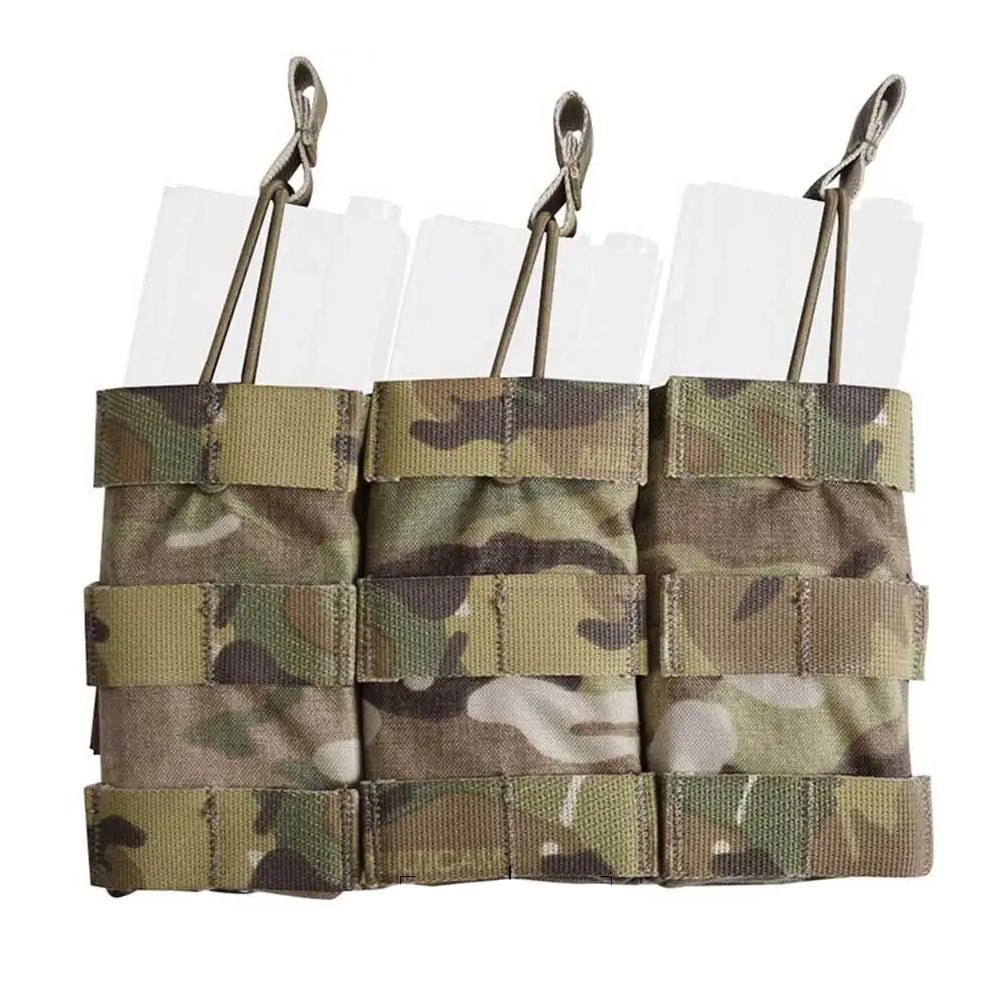 EMERSONGEAR Triple Open Top 5.56 Magazine Pouch Tactical Modular