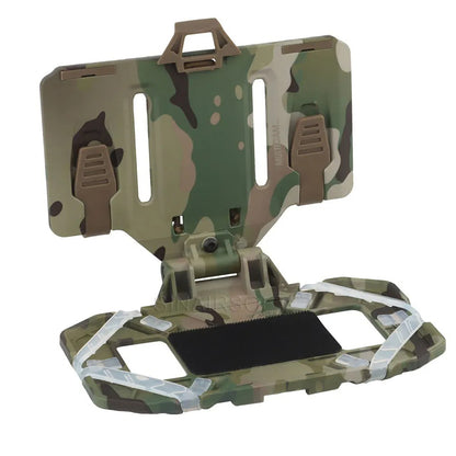 SINAIRSOFT Tactical Vest Front Folded Navigation Board Mobile Phone Holder Phone Bag