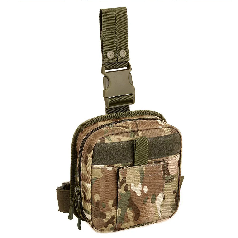 SINAIRSOFT Tactical IFAK Medical Bag Drop Leg Pouch MOLLE Utility First Aid Thigh Pack