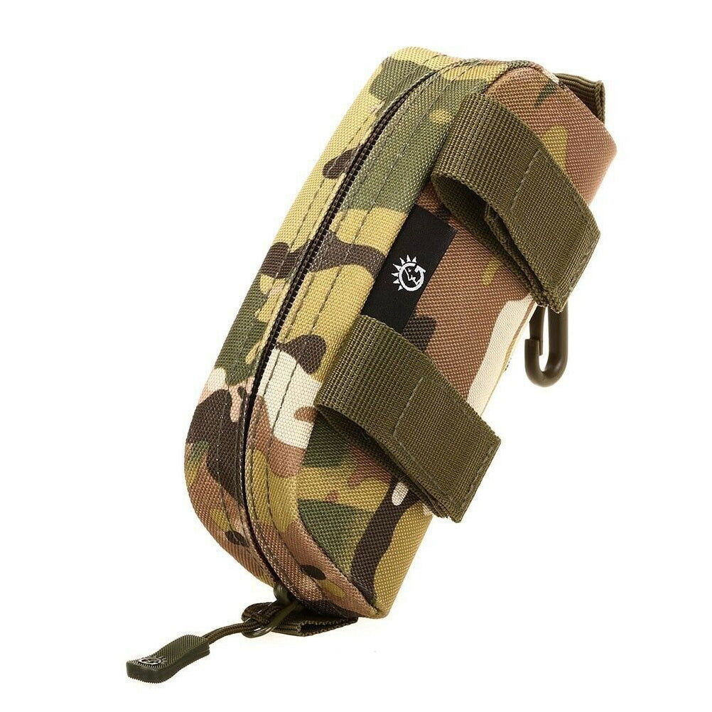 SINAIRSOFT Tactical Molle Pouch Glasses Protective Eyeglass Case Waist Pack Bag