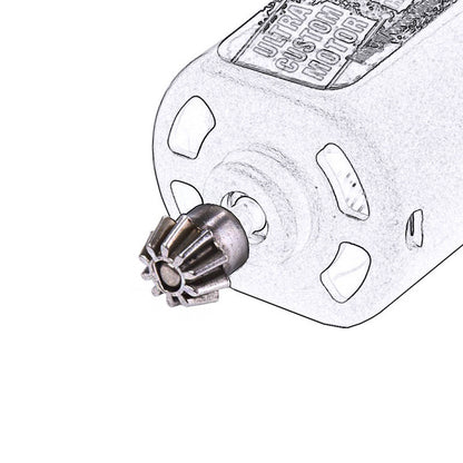 SINAIRSOFT Motor Pinion Gear Type D Hole And O Hole