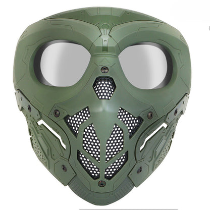 SINAIRSOFT Tactical Lurker Skull Mask Full Face Airsoft CS Protective Mask