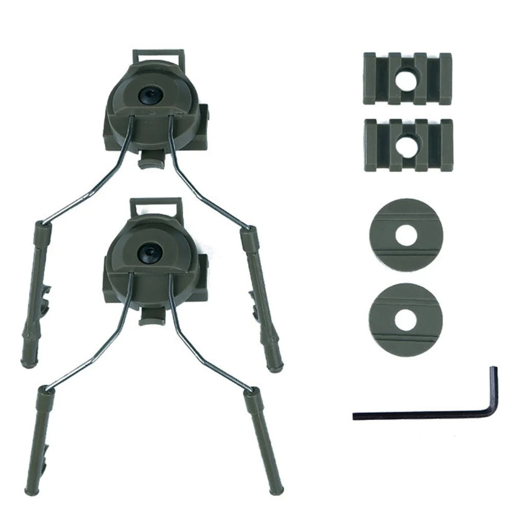 SINAIRSOFT Tactical Helmet Rail Adapter Mount Ops-Core Helmet Rail Airsoft Headset holder