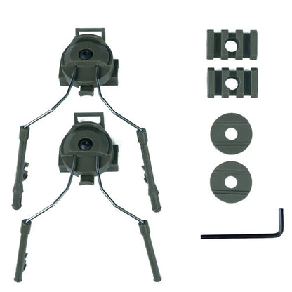 SINAIRSOFT Tactical Helmet Rail Adapter Mount Ops-Core Helmet Rail Airsoft Headset holder