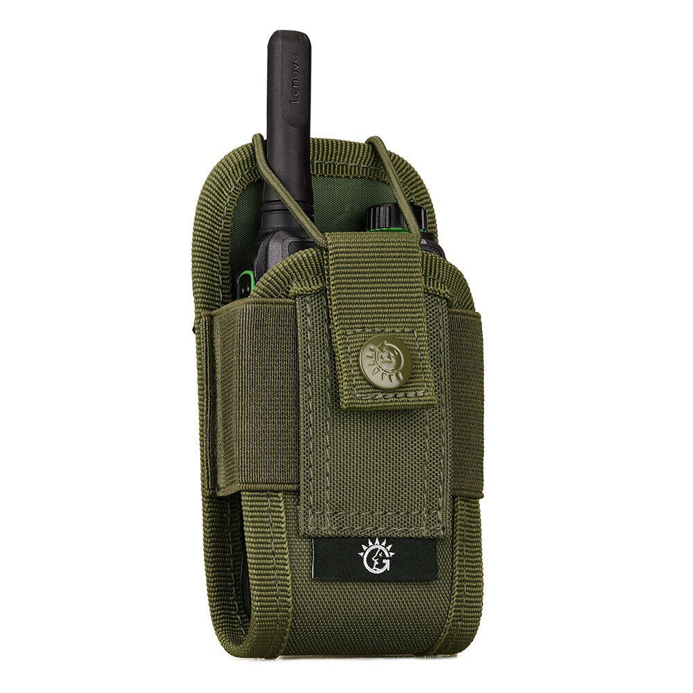 SINAIRSOFT Tactical Molle GPS Radio Pouch Police Security Walkie Talkie Bag
