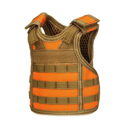 SINAIRSOFT Tactical Beer Bottle vest Cover Mini Miniature Molle Vest