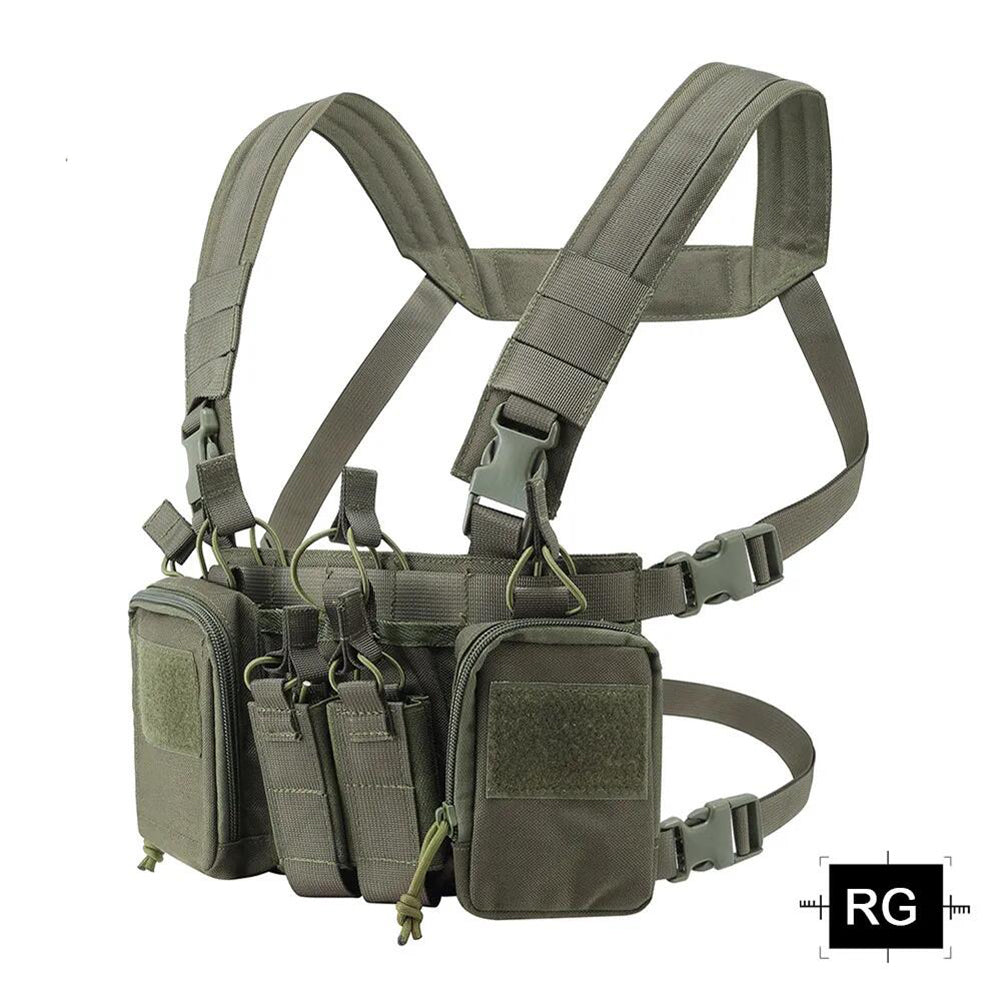 SINAIRSOFT Airsoft Tactical Chest Rig Vest Equipment Magazine Pouch