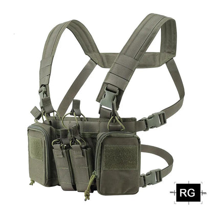 SINAIRSOFT Airsoft Tactical Chest Rig Vest Equipment Magazine Pouch