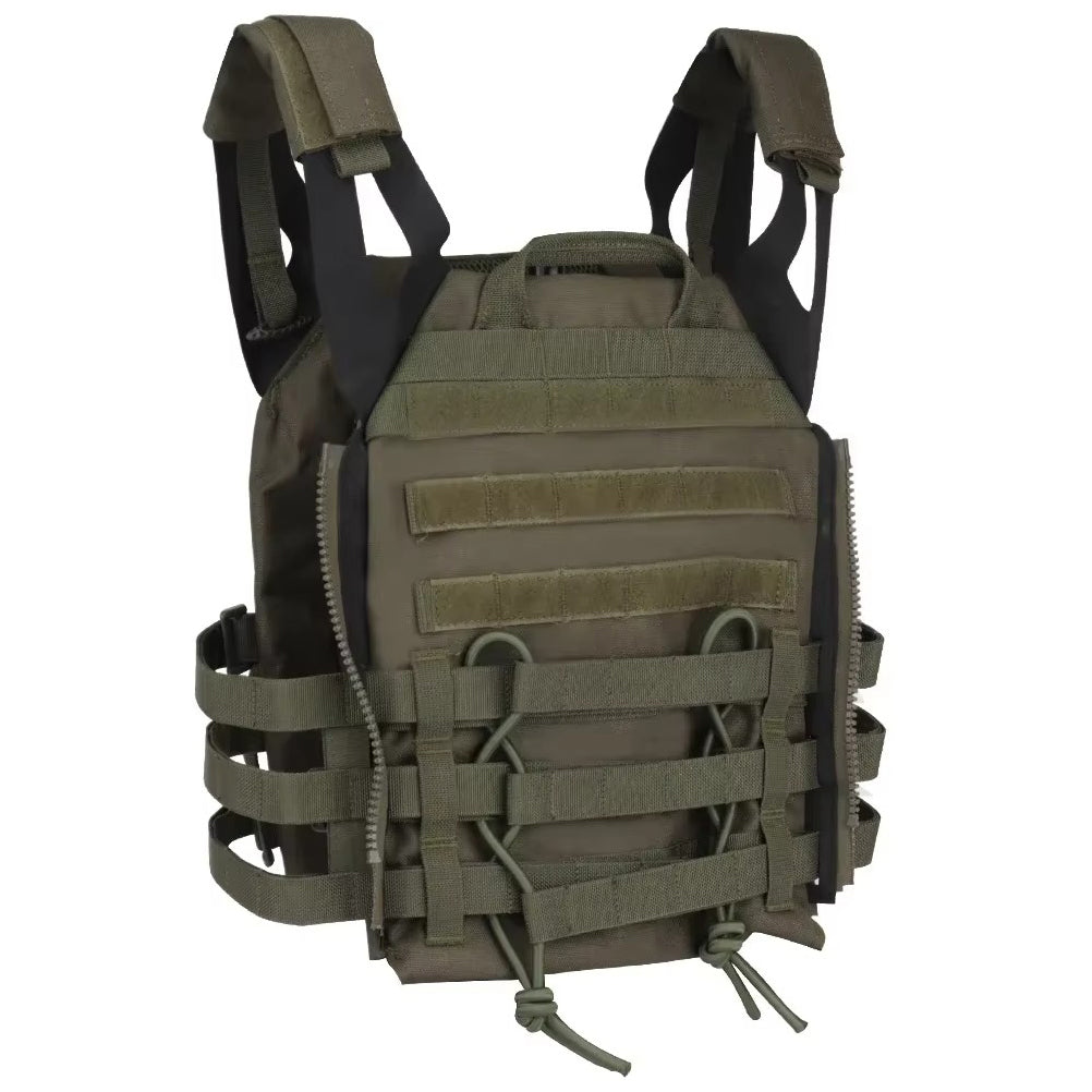 SINAIRSOFT Tactical Molle Zip-on Panel Plate Carrier Vest AVS JPC 2.0 Zip Pack Pouch Bag