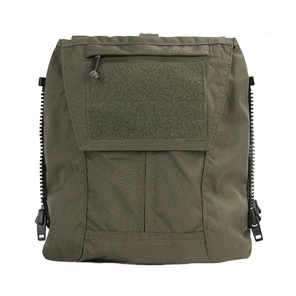 EMERSONGEAR Zip-on Panel Plate Carrier Back Mag Pouch Pack Bag