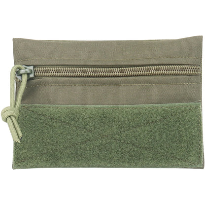 SINAIRSOFT Tactical Front Candy Pouch Zipper Pack Hook Back for Chest Rig
