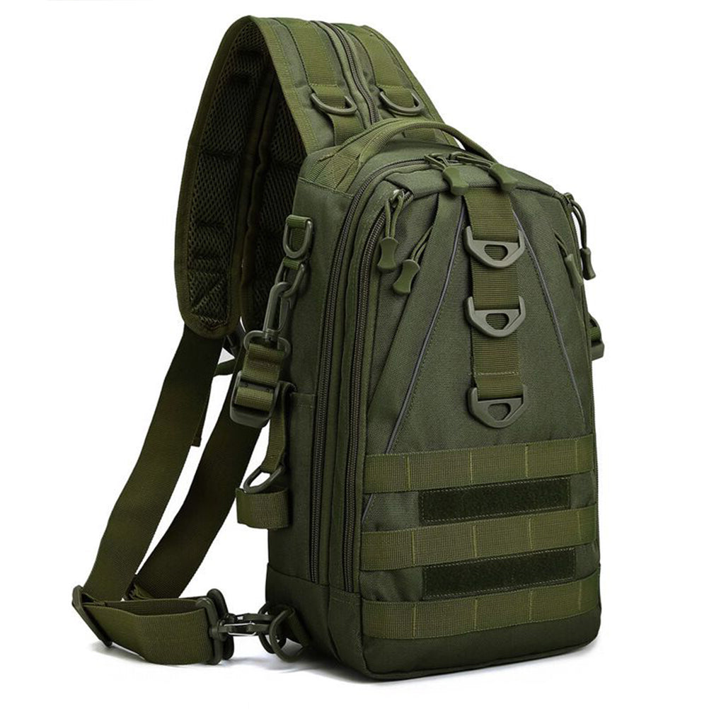 SINAIRSOFT Tactical Large Capacity Chest Bag Lightweight and Durable Crossbody Bag Backpack