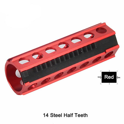 SINAIRSOFT MA Full Steel Or Half 14 Teeth Aluminum Piston for Airsoft AEG Ver. 2/3 Gearbox