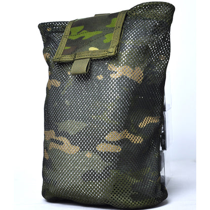 SINAIRSOFT Tactical Mesh Mag Drop Pouch Recycling MOLLE Foldable Magazine bag