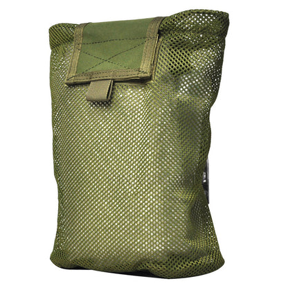 SINAIRSOFT Tactical Mesh Mag Drop Pouch Recycling MOLLE Foldable Magazine bag