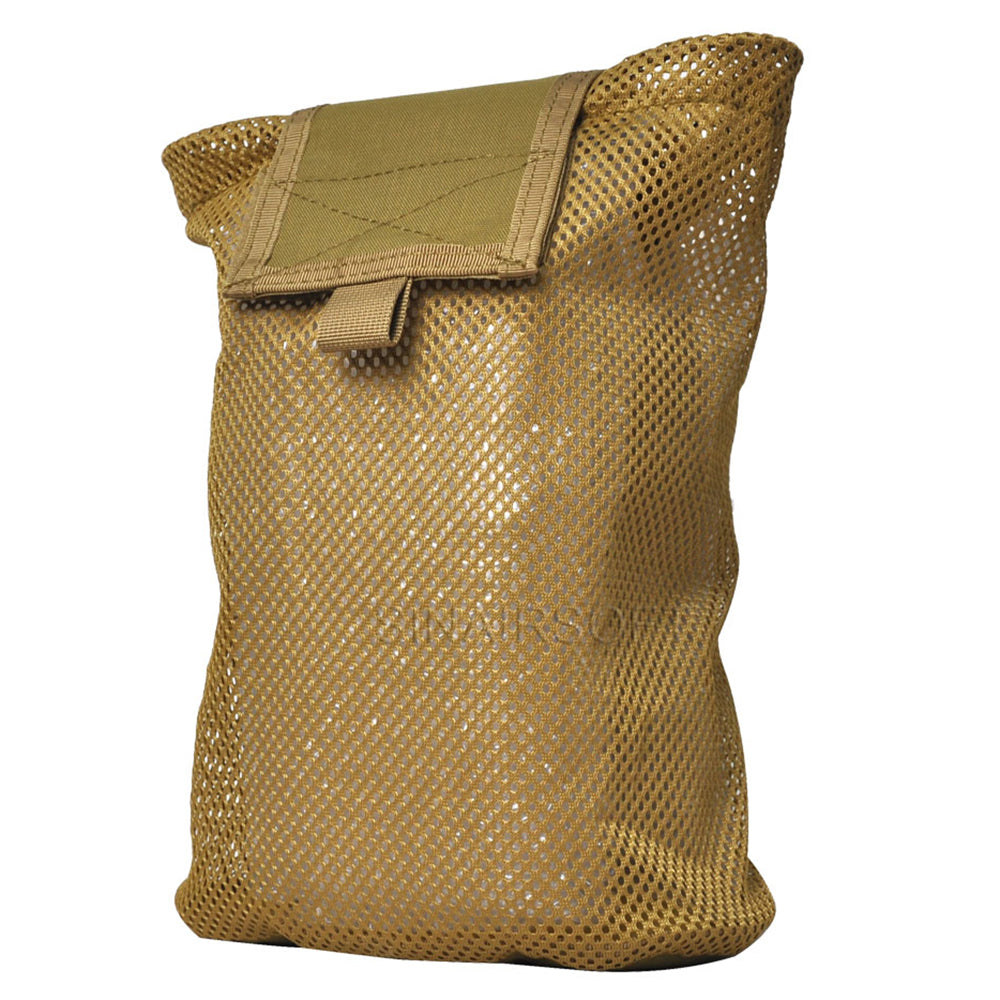 SINAIRSOFT Tactical Mesh Mag Drop Pouch Recycling MOLLE Foldable Magazine bag