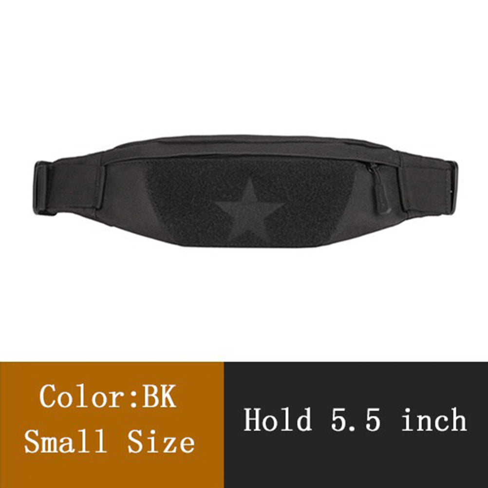 SINAIRSOFT Lightweight Belt Fanny Pack Waist Bag Camping Running Hiking Zip Bag