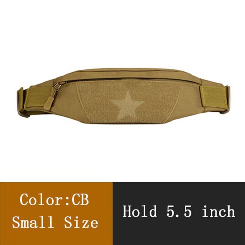 SINAIRSOFT Lightweight Belt Fanny Pack Waist Bag Camping Running Hiking Zip Bag