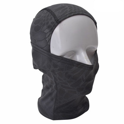 SINAIRSOFT Tactical Camo Full Hat Face Mask Neck Scarf Windproof Cycling Protect