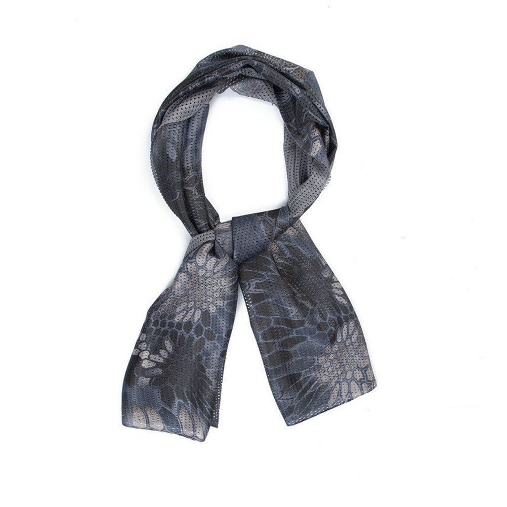 SINAIRSOFT Tactical Camo Mesh Wrap Hood Neck Scarf Sniper Face Veil Mask