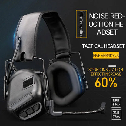 SINAIRSOFT New Tactical Headset Pickup Noise Cancelling Headphones Communication Earphone