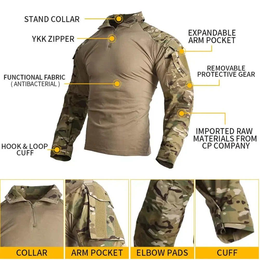 EMERSONGEAR New Gen3 Combat Pants Wear-resistant Training Clothing Airsoft Tactical Pants