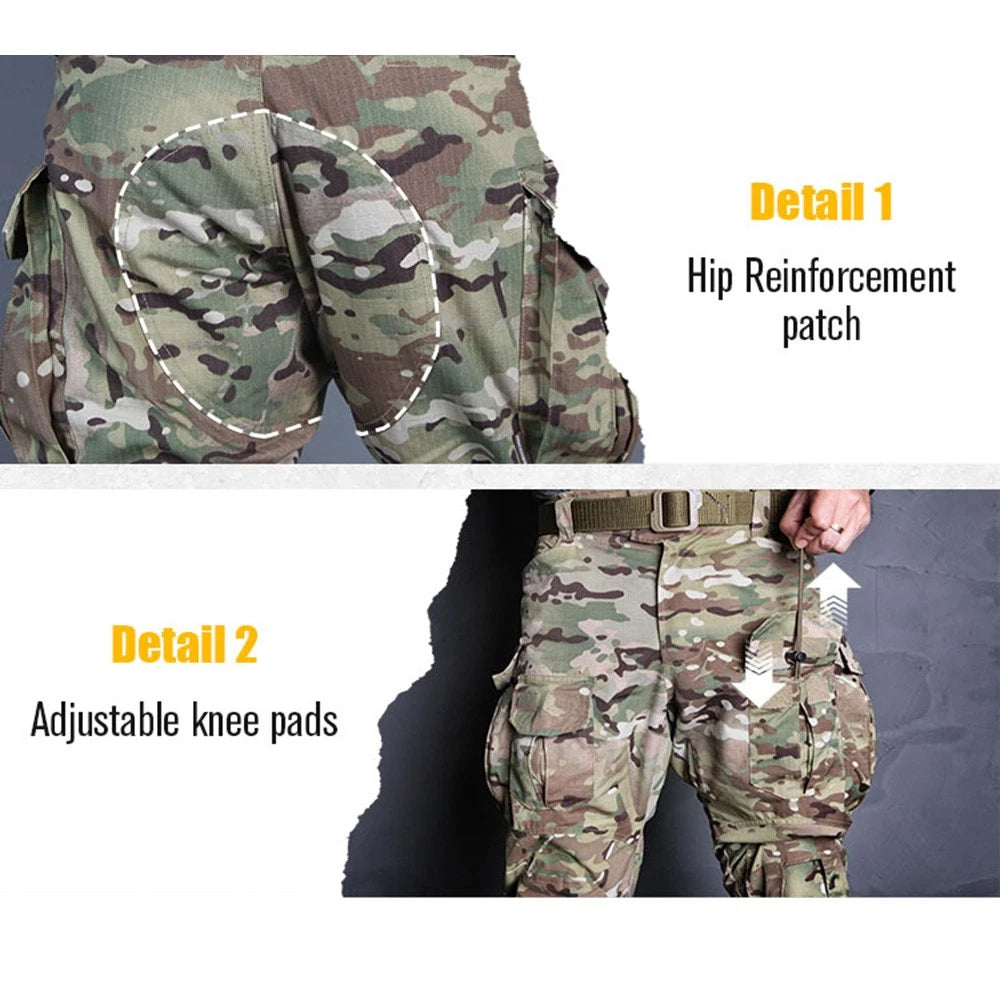 EMERSONGEAR New Gen3 Combat Pants Wear-resistant Training Clothing Airsoft Tactical Pants
